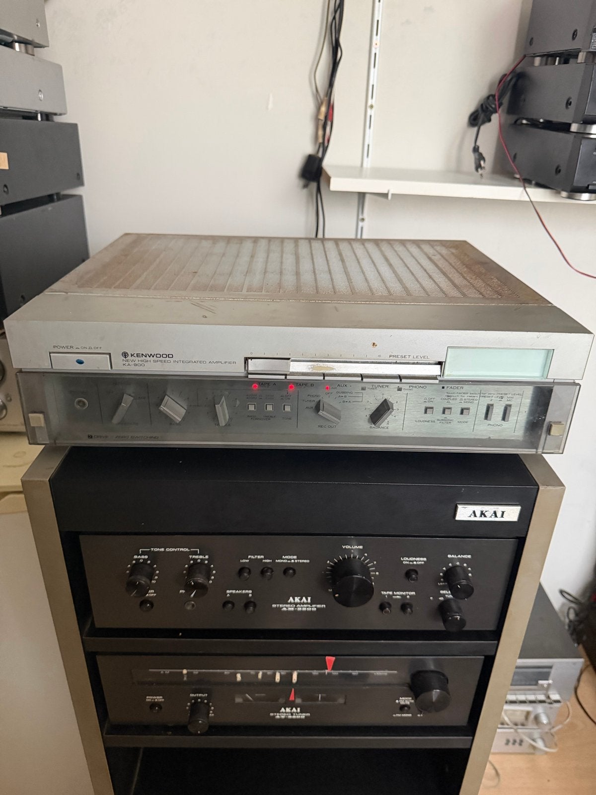 Kenwood KA-900 Geïntegreerde Versterker - Vintage Audio, Overige merken, Gebruikt, Ophalen of Verzenden, 120 watt of meer