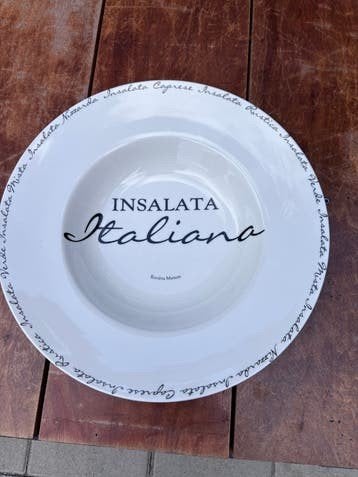Riviera Maison 'Buon Appetito' servies - Borden en schalen, Huis en Inrichting, Ophalen, Overige materialen, Zo goed als nieuw