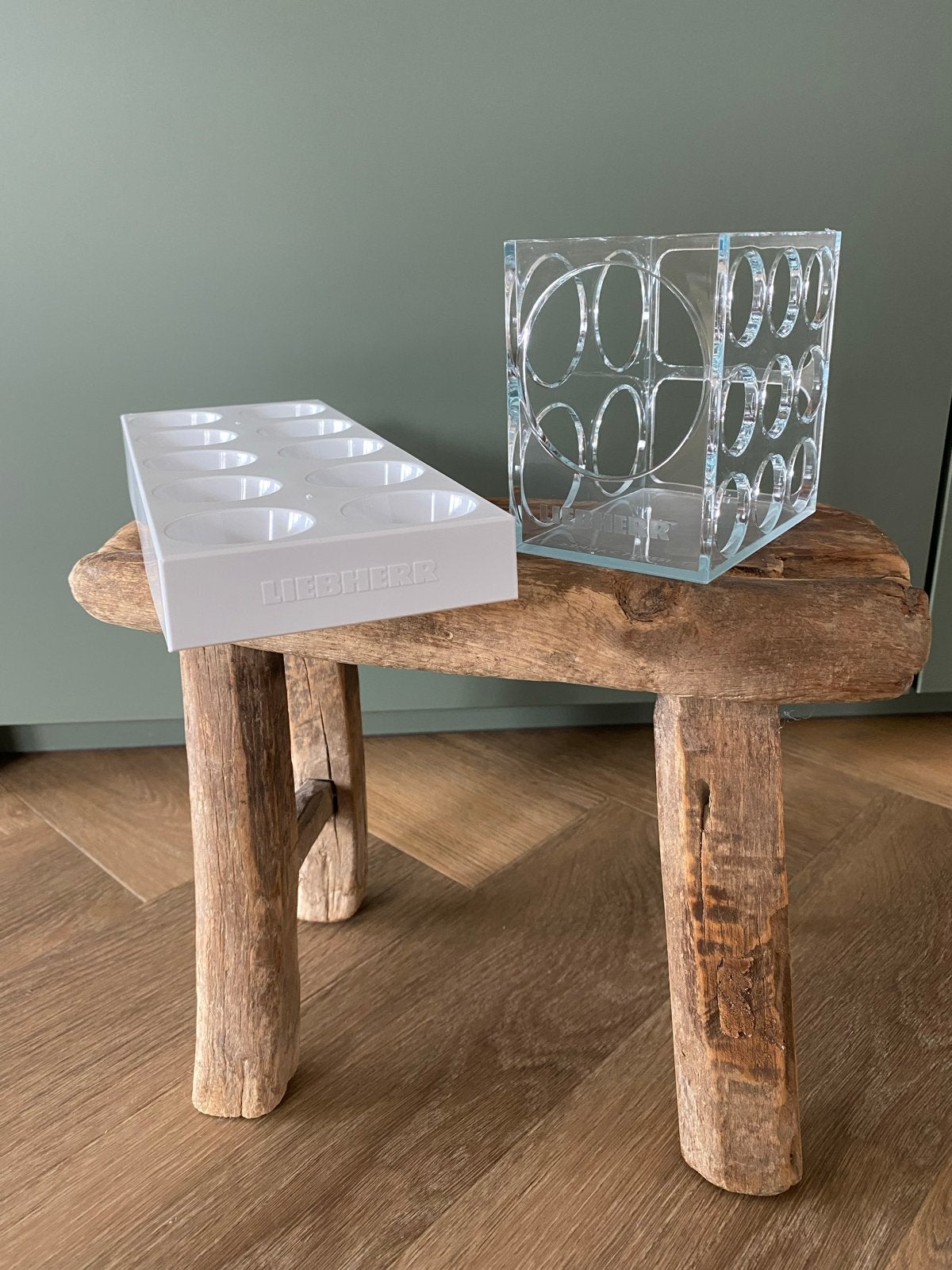 Liebherr Eierrekje en FlexCube - Nieuw, Ophalen of Verzenden, Nieuw, Kunststof