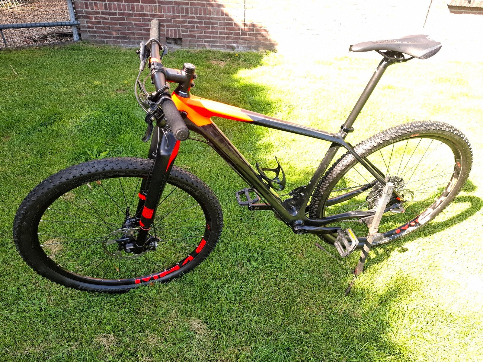 29er Cube Reaction SLT Mountainbike - Carbon, XT ,19 inch.