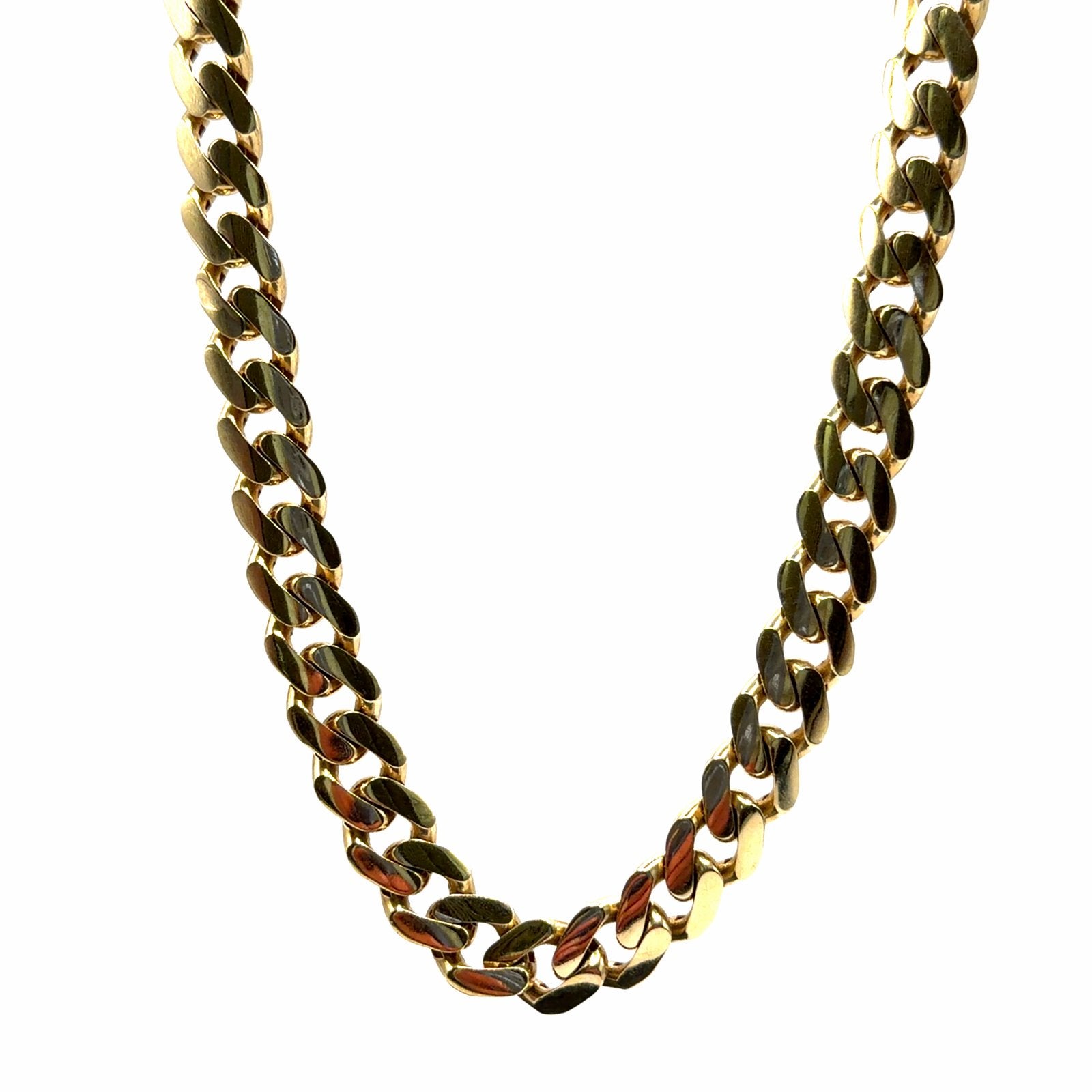 Gouden schakelketting - Nieuw, Www.bredajuwelier.nl, Nieuw, Ophalen of Verzenden, Www.bredajuwelier.nl