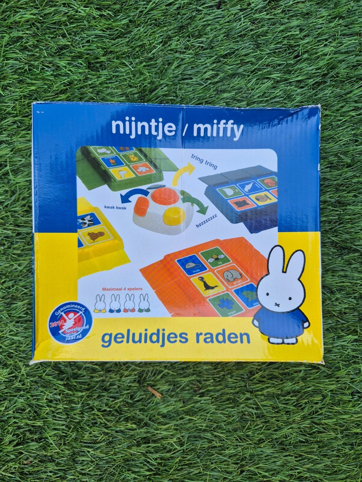 Nijntje Geluidjes Raden Spel - Educatief Speelgoed, Kinderen en Baby's, Ophalen of Verzenden, Zo goed als nieuw, Ontdekken, Met geluid