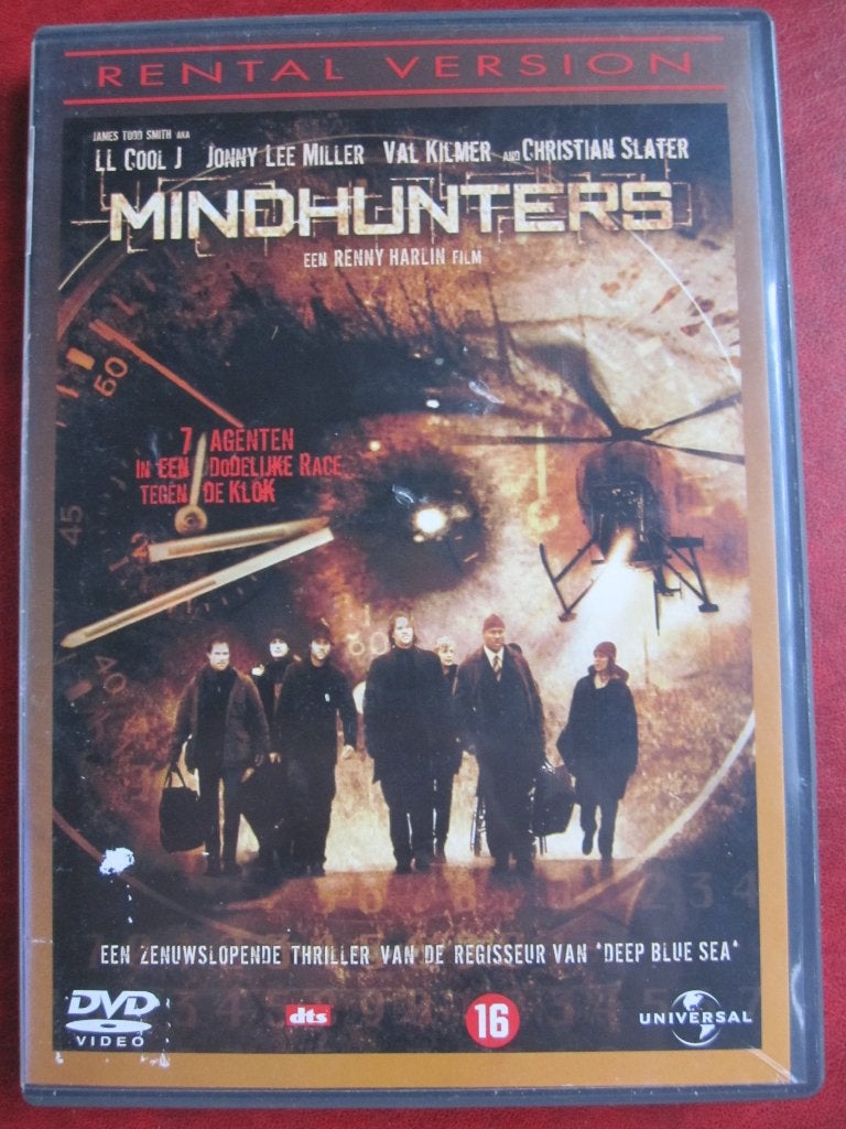 Mindhunters (2004), Engels, Vanaf 16 jaar, Nederlands, Actiethriller