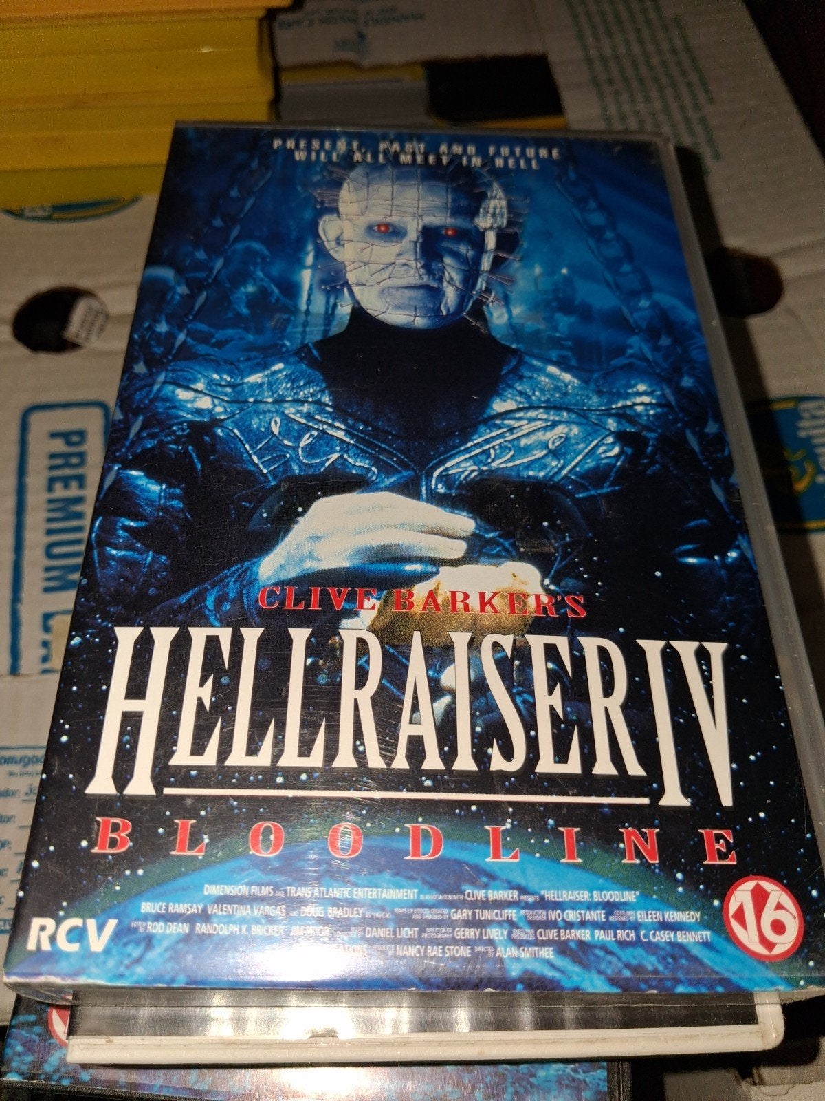 Vhs  - Hellraiser IV, Vanaf 16 jaar, Ophalen of Verzenden, Zo goed als nieuw, Horror
