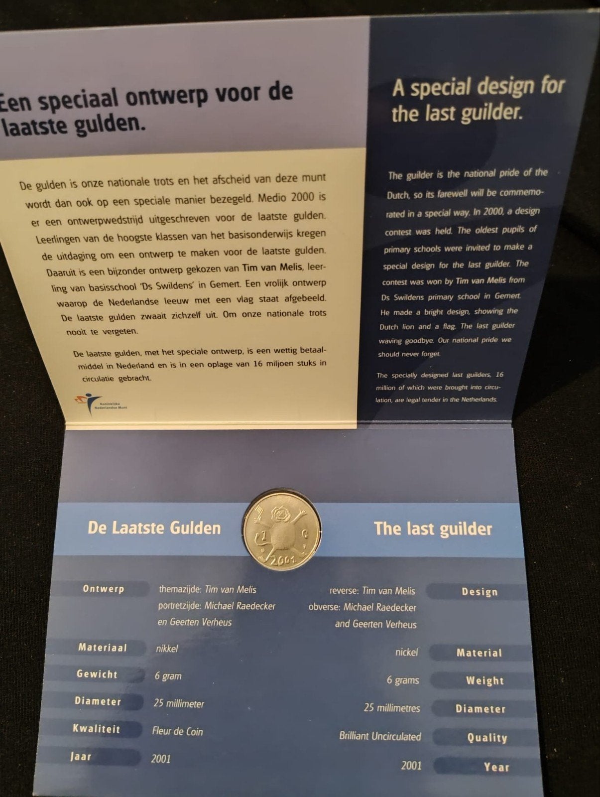 De laatste Gulden, Ophalen of Verzenden, Overige landen, 2 euro