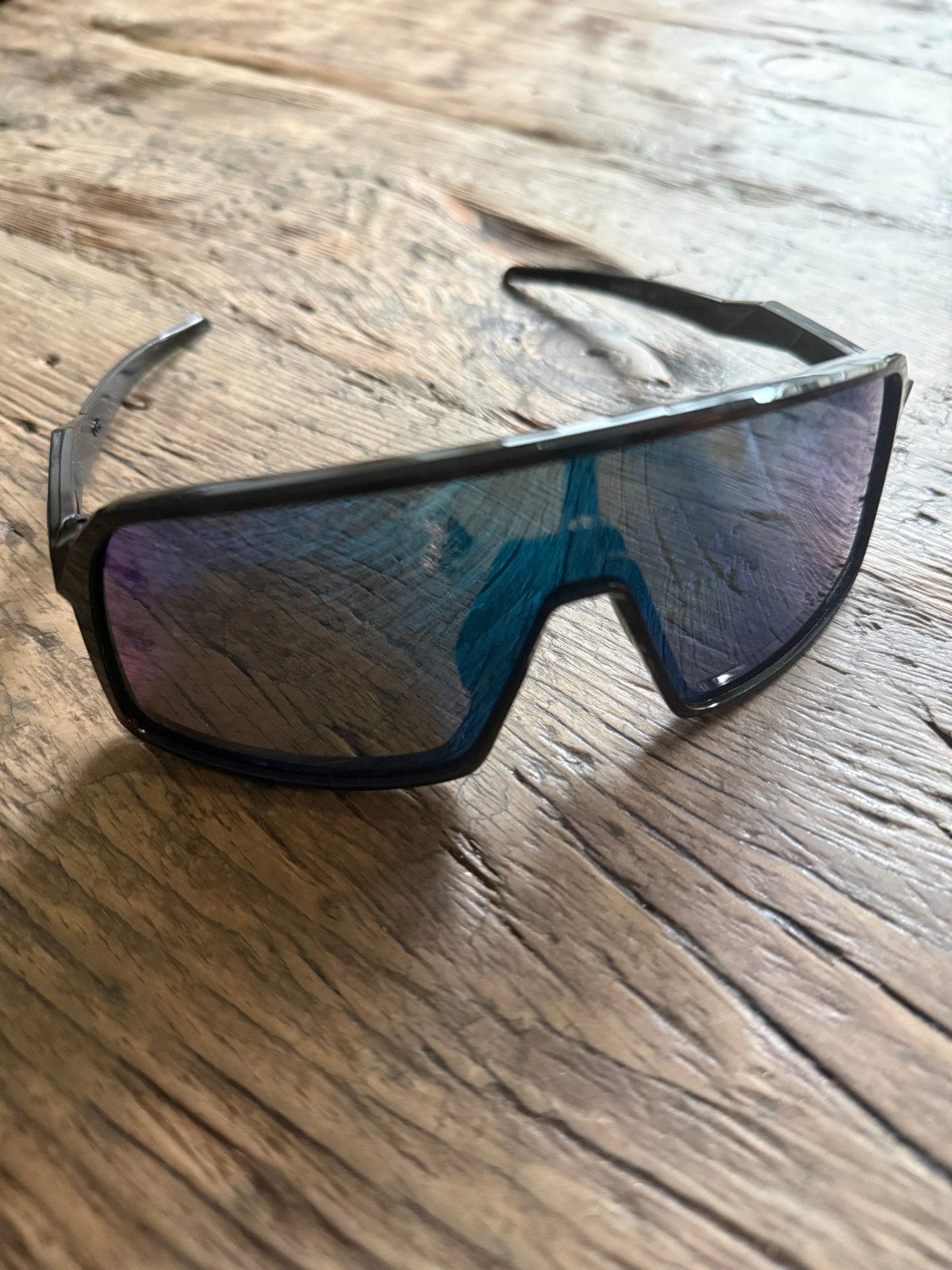 Oakley Sutro Bril Black met Prizm Sapphire lens, Zonnebril, Zwart, Ophalen of Verzenden, Zo goed als nieuw