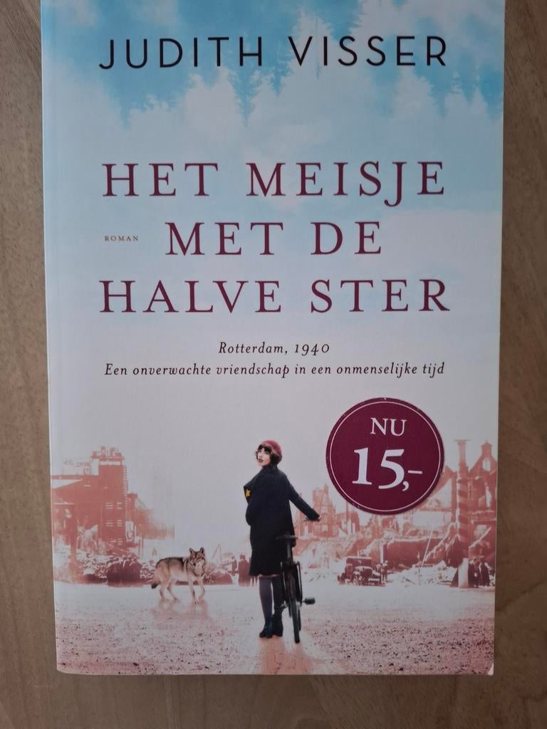 Judith Visser - Het meisje met de halve ster, Boeken, Ophalen of Verzenden, Nieuw, Judith Visser
