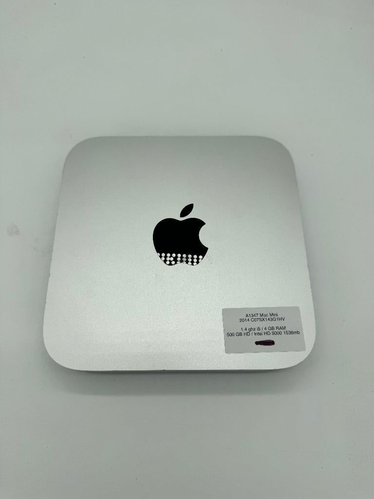 Mac Mini 2014 | 1.4 i5 | 8 GB RAM | 500 GB HD, Computers en Software, Apple Desktops, Gebruikt, Apple, Mac Mini, 500 GB