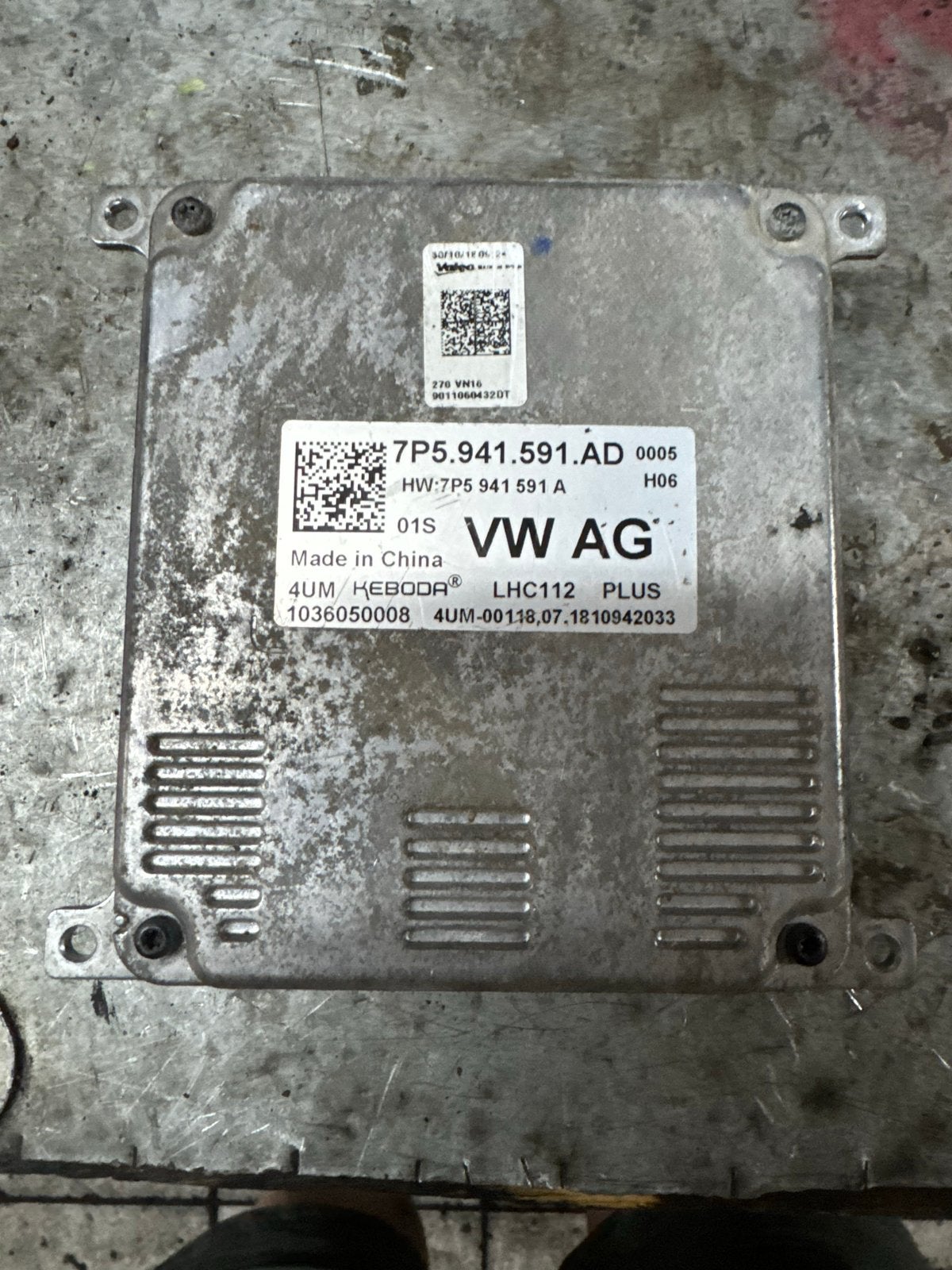VW Polo GTI 2022 Xenon Module 7P5941591 AD, Ophalen of Verzenden, Gebruikt, Volkswagen