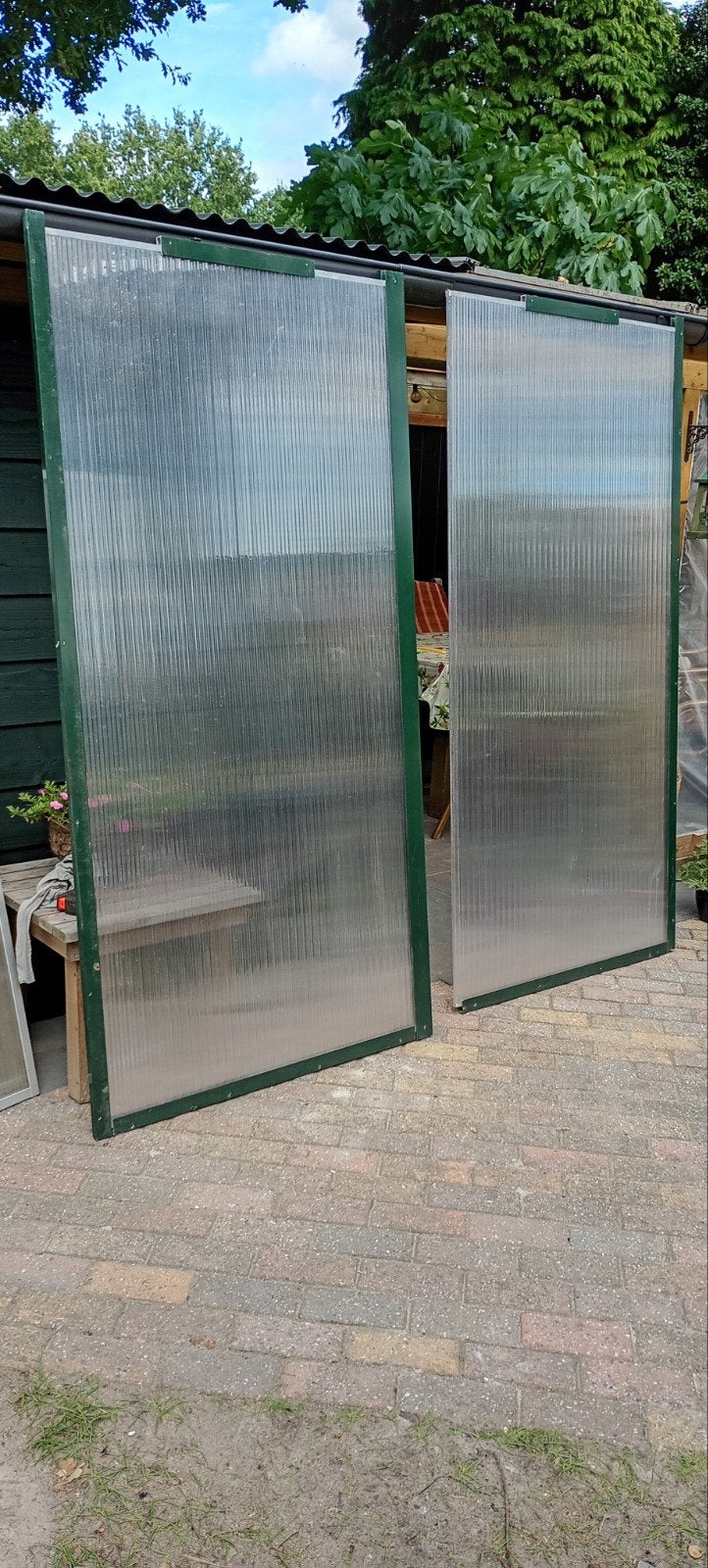 Polycarbonaat platen, Ophalen, Gebruikt, Veranda