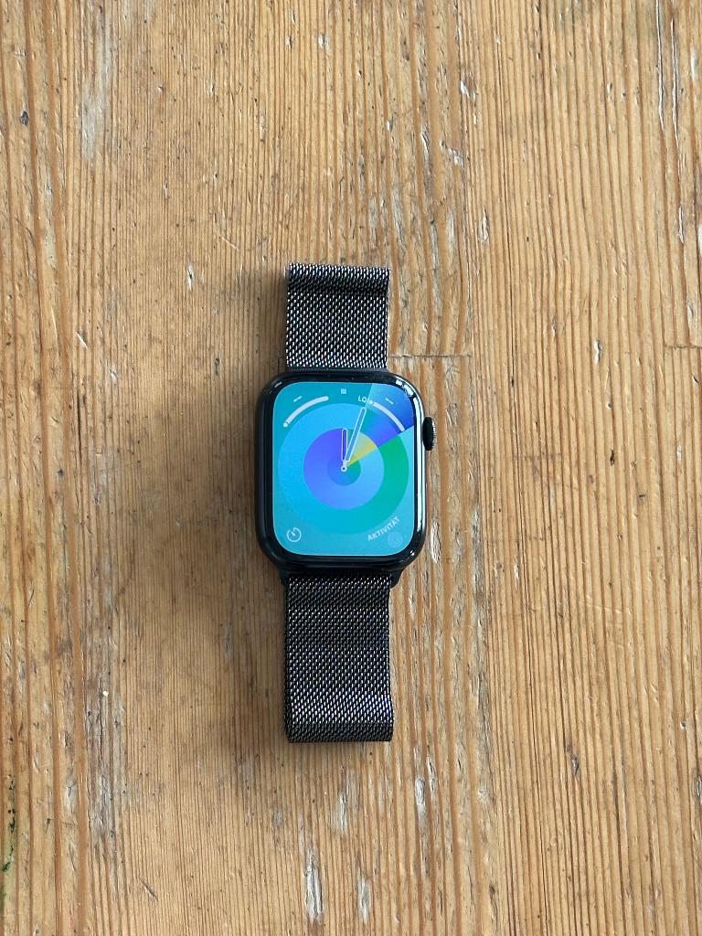 Apple Watch Series 7 (45mm), Ophalen, Gebruikt, Apple Watch ⌚️, Zwart