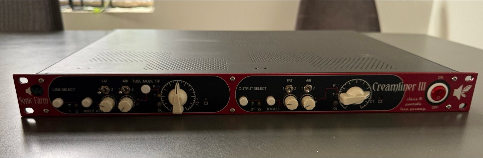 Sonic Farm Creamliner III Class A Pentode Line Preamp, Muziek en Instrumenten, Overige Muziek en Instrumenten, Ophalen of Verzenden