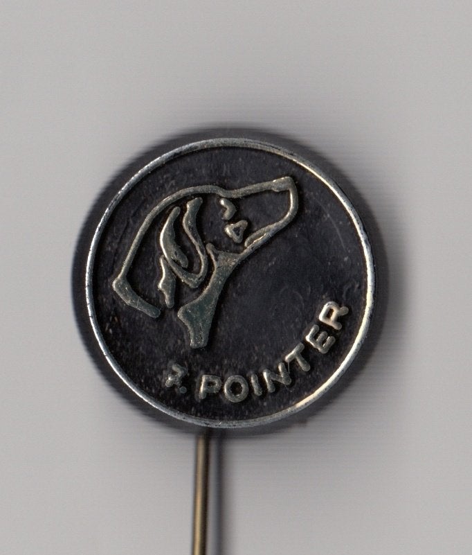 Hond Zwart Pointer speldje, Gebruikt, Niet vindbaar, Niet vindbaar, Speldje of Pin