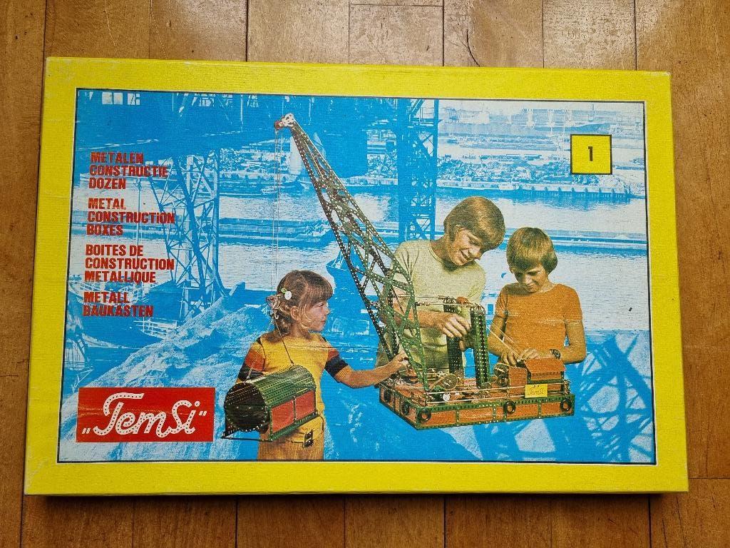 Temsi metalen constructie doos, Ophalen, Gebruikt