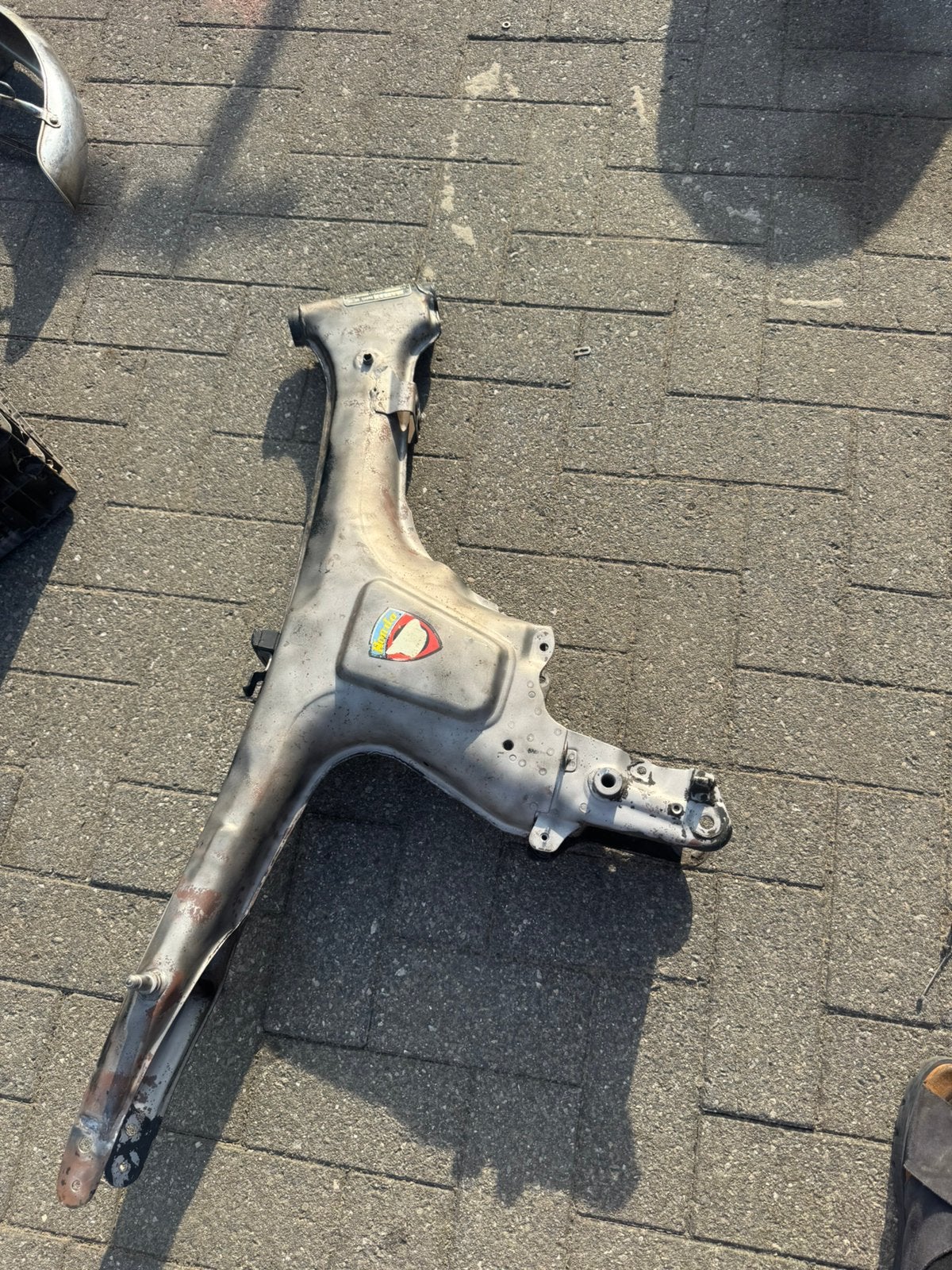 Frame honda ss50 M frans, Fietsen en Brommers, Brommeronderdelen | Oldtimers, Ophalen, Gebruikt, Frame, Overige merken