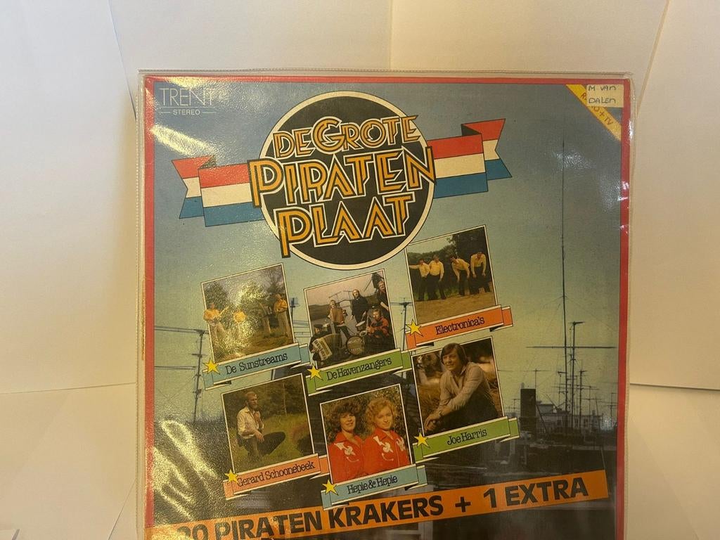 De grote piraten plaat, Ophalen of Verzenden, Gebruikt, 12 inch, Nederlandstalig