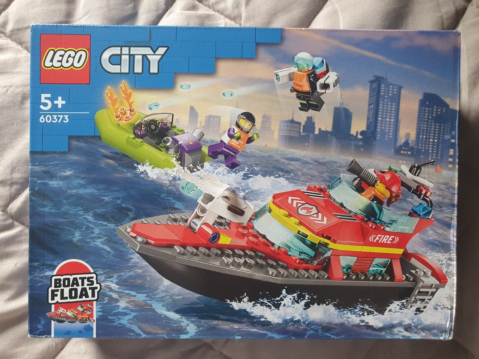 Lego City brandweer boot, City, Lego, Nieuw, Ophalen of Verzenden