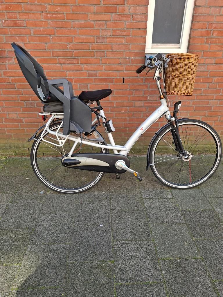 damesfiets, Gebruikt, Mandje, 0 zitjes, Ophalen