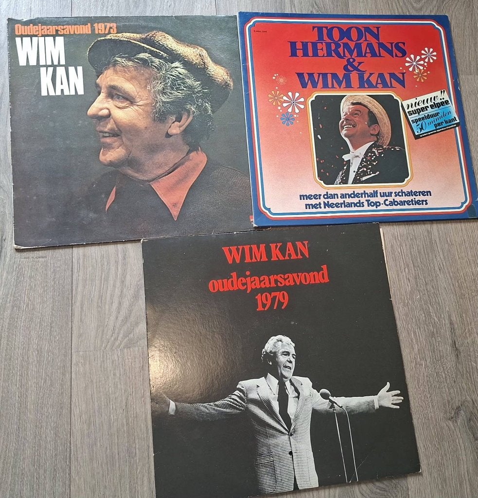 Wim Kan, Ophalen of Verzenden, Zo goed als nieuw, Overige formaten, LP