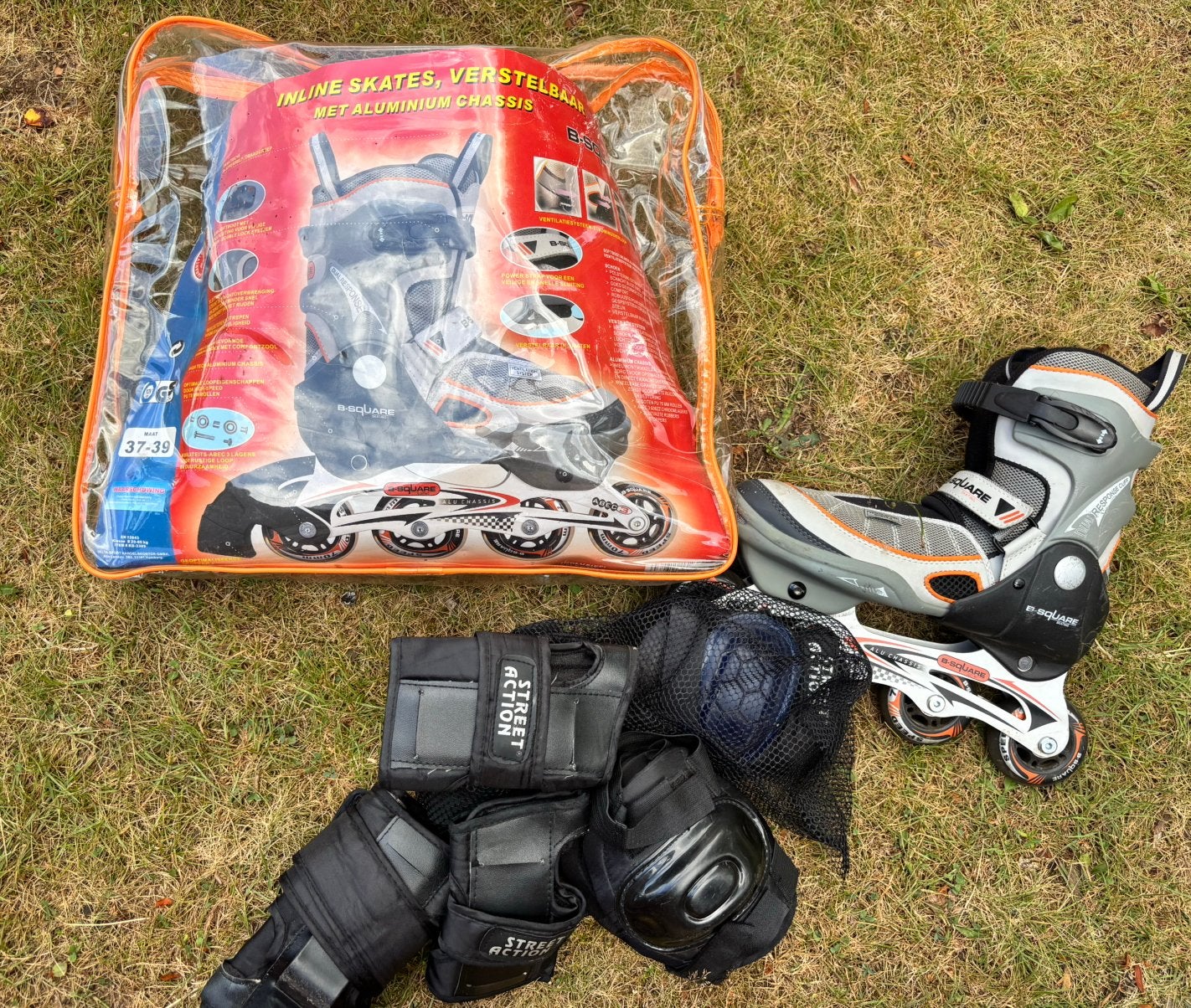 Inline skates maat 37-39, Ophalen, Zo goed als nieuw, Inline skates 4 wielen, Overige merken