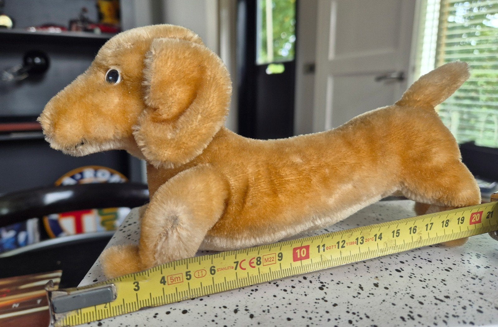 Vintage Steiff Teckel Hexie - 20 cm - Zeer Goede Staat, Ophalen of Verzenden