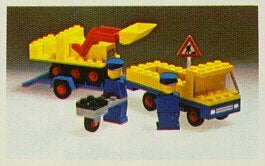 LEGO 692 - Road Repair Crew, Lego, Info@lego.nl, Ophalen of Verzenden, Compleet