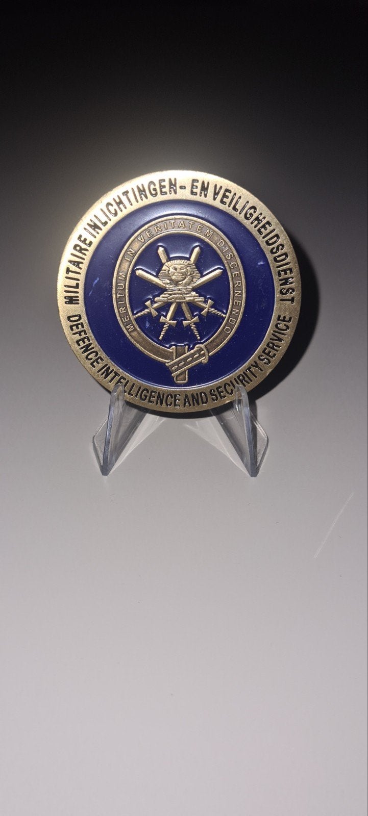 MIVD Challenge Coin - inlichtingendienst, Ophalen of Verzenden, Losse munt
