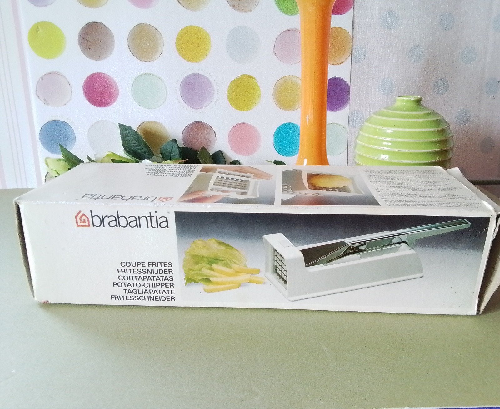 Brabantia frietsnijder - zo goed als nieuw, Overige typen, Ophalen of Verzenden, Zo goed als nieuw, Metaal
