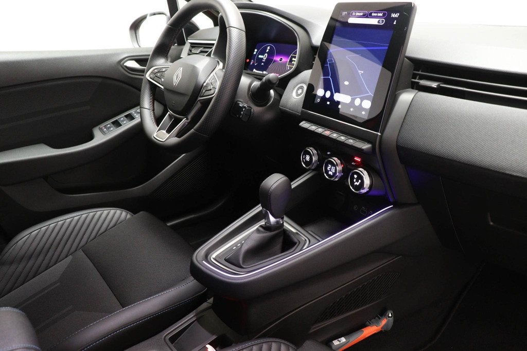 Renault Clio 1.6 E-Tech Full Hybrid 145 esprit Alpine | CITY, Gebruikt, Met garantie (alle), Leder en Stof, Origineel Nederlands