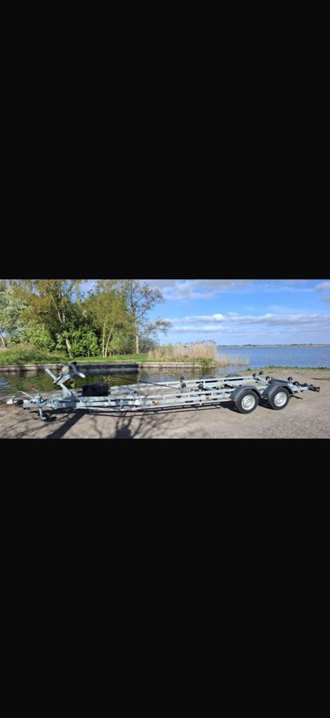 Boot trailer te huur, Ophalen of Verzenden, Zo goed als nieuw, Minder dan 6 meter