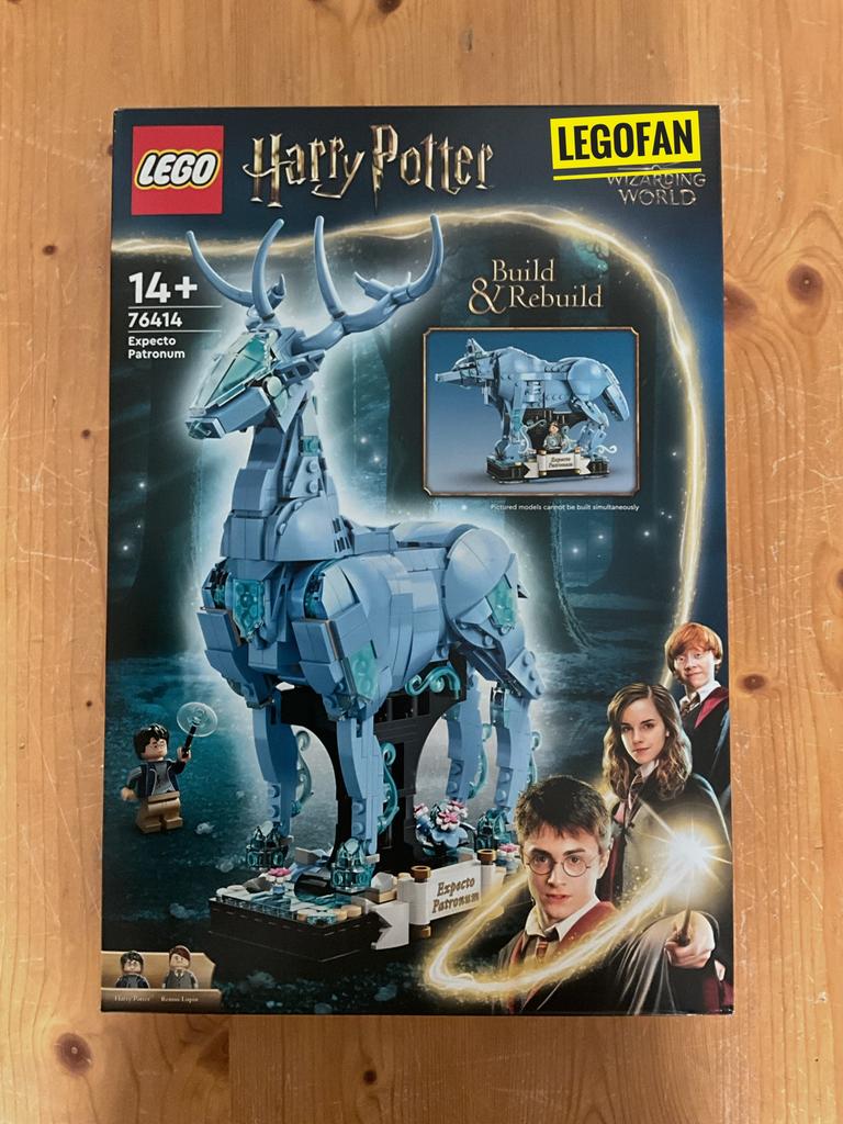 🆕 NIEUW (SEALED!): LEGO 76414 Expecto Patronum, Lego, Ophalen of Verzenden, Complete set, Ongeopend/sealed