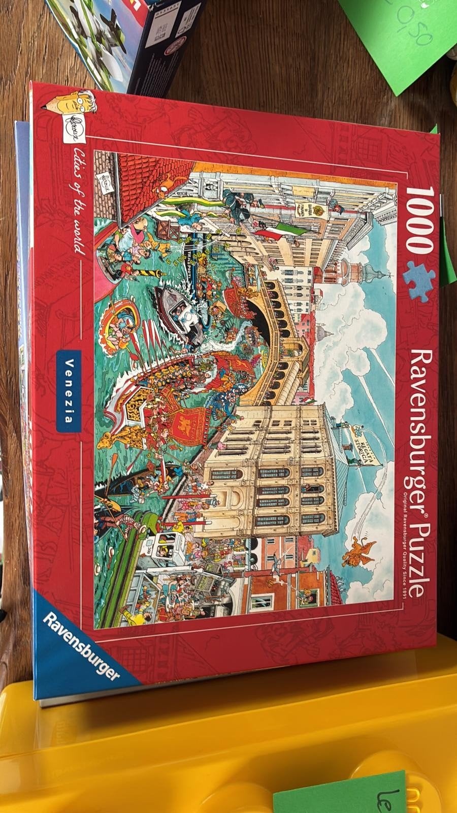 Ravensburger Legpuzzel Venetië 1000 stukjes, Ophalen of Verzenden, 500 t/m 1500 stukjes, Nieuw, Legpuzzel
