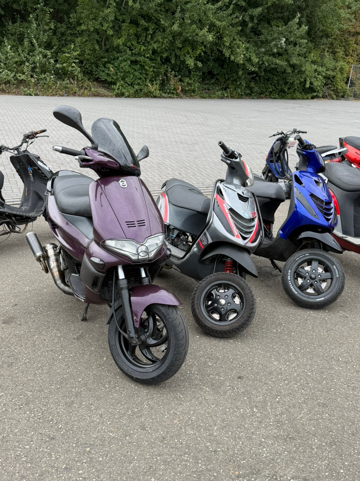 Gillera runner achterkappen custom!, Motoren, Ophalen of Verzenden, Pia, Gilera, Gilera