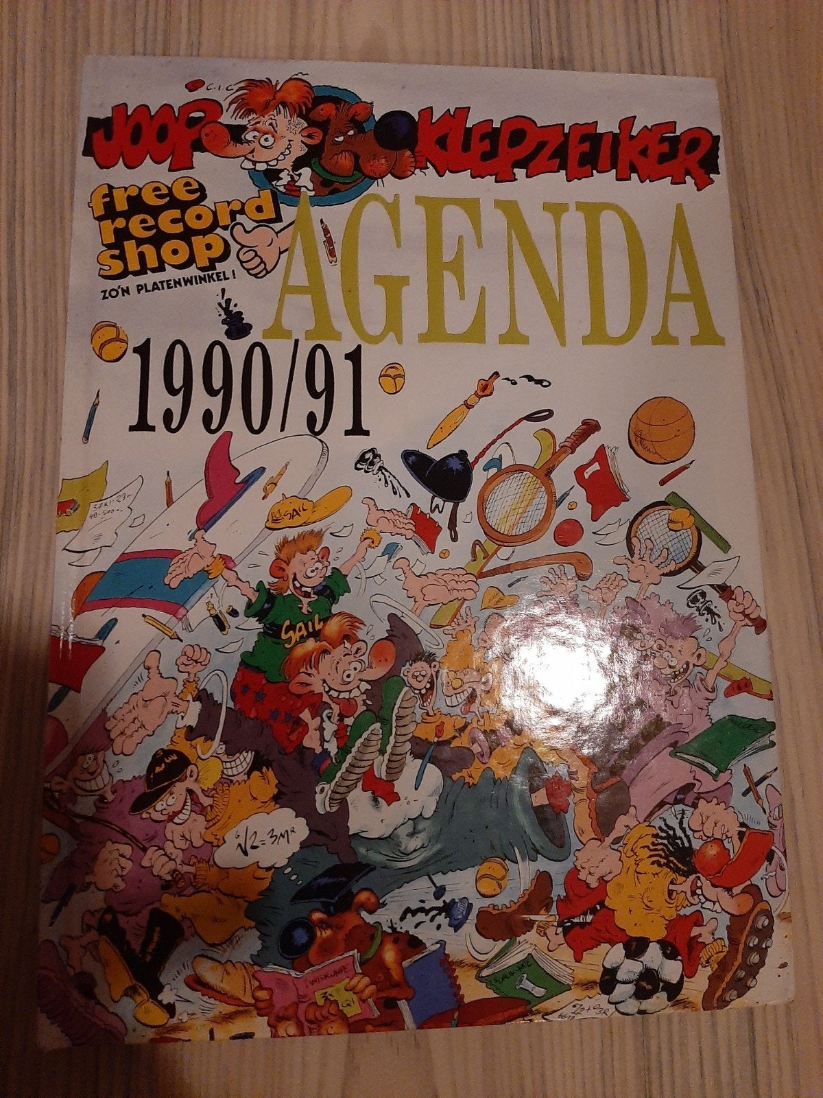 Blues in the Night & Klepzeiker Agenda 1990/91 - Hardcover, Meerdere stripboeken, Ophalen of Verzenden, Gelezen, Diverse