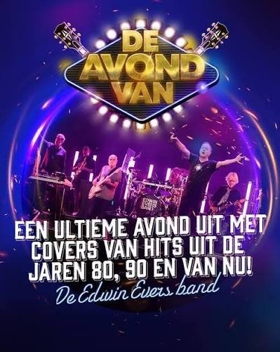 1 of 2 tickets Edwin Evers Band 24 oktober, Tickets en Kaartjes, Twee personen, Oktober
