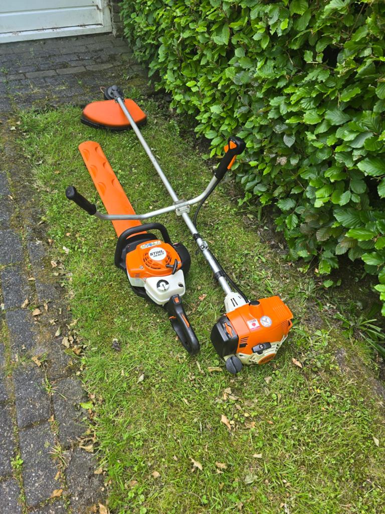 Stihl FS250 bosmaaier HS82R heggenschaar, Tuin en Terras, Hand-tuingereedschap, Ophalen, Gebruikt, STIHL