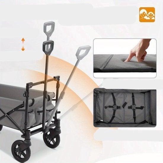 Bolderkar – Bolderwagen - Opvouwbare Bolderkar – Vervoerskar, Corvance B.V., Verzenden, Nieuw, Corvancebol@gmail.com