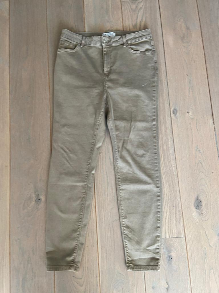 Primark jeans met stretch, beige, maat 44, Ophalen of Verzenden, Zo goed als nieuw, Maat 42/44 (L), Beige
