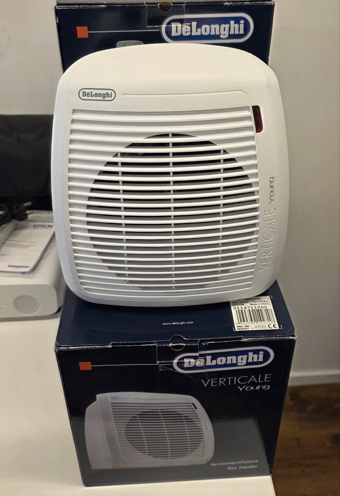 De’Longhi HVY1020 3 stuks beschikbaar, Ophalen, Minder dan 60 m³, Nieuw, 3 snelheden of meer