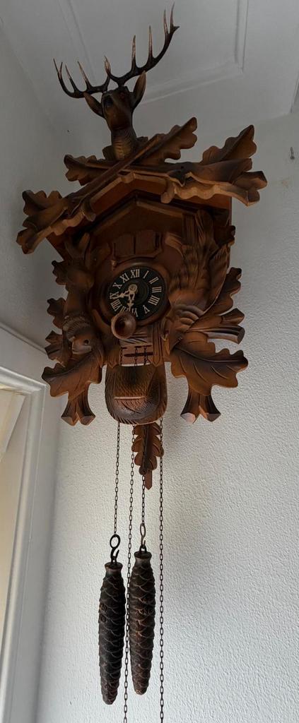 Grote vintage koekoeksklok, Ophalen of Verzenden