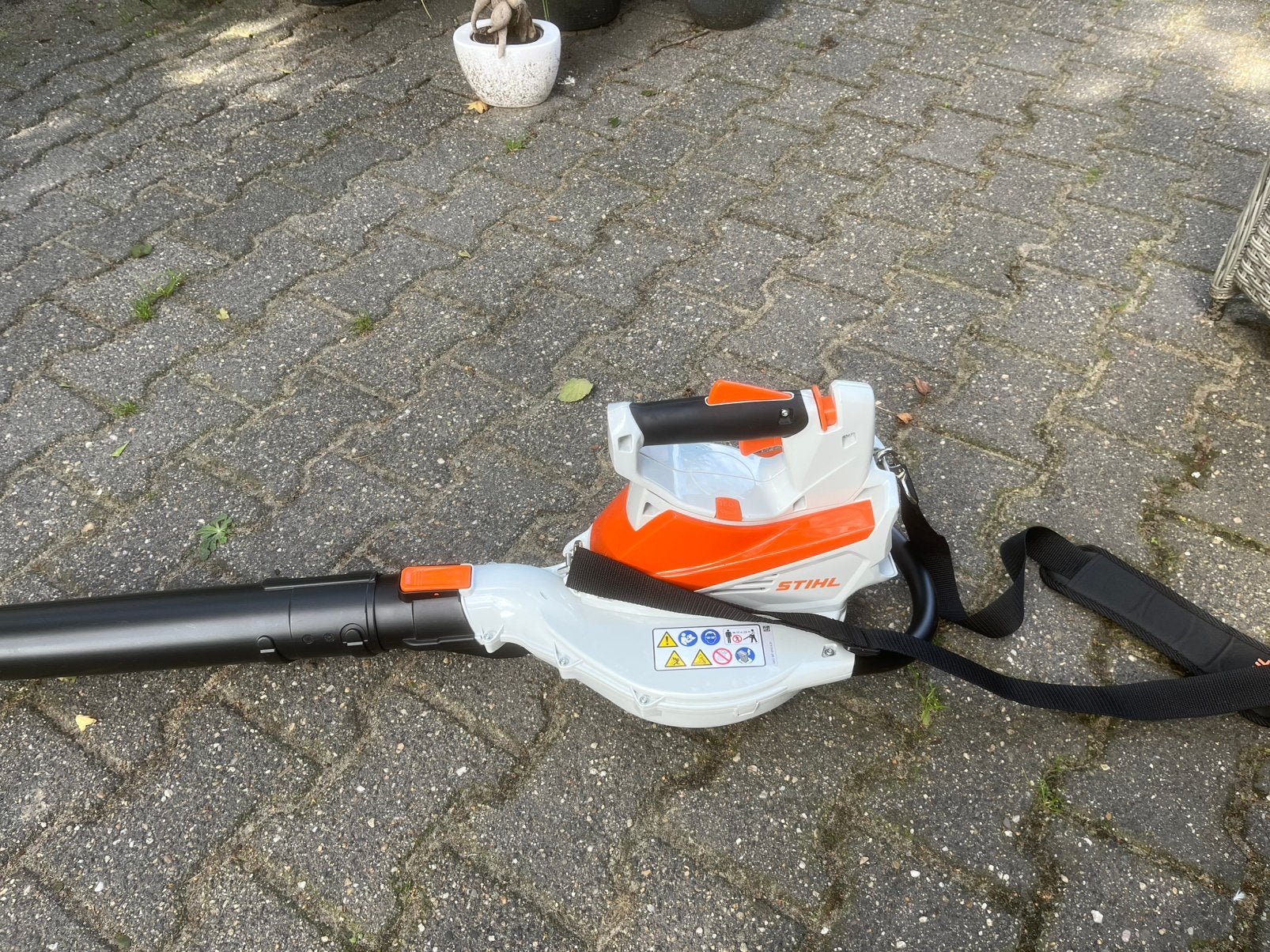 STIHL bladblazer €300,00, Ophalen of Verzenden, Zo goed als nieuw, Accu