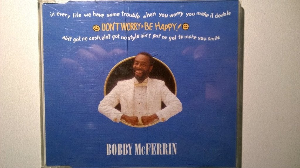 Bobby McFerrin - Don't Worry, Be Happy, Cd's en Dvd's, Cd Singles, Ophalen of Verzenden, Zo goed als nieuw, Jazz en Blues