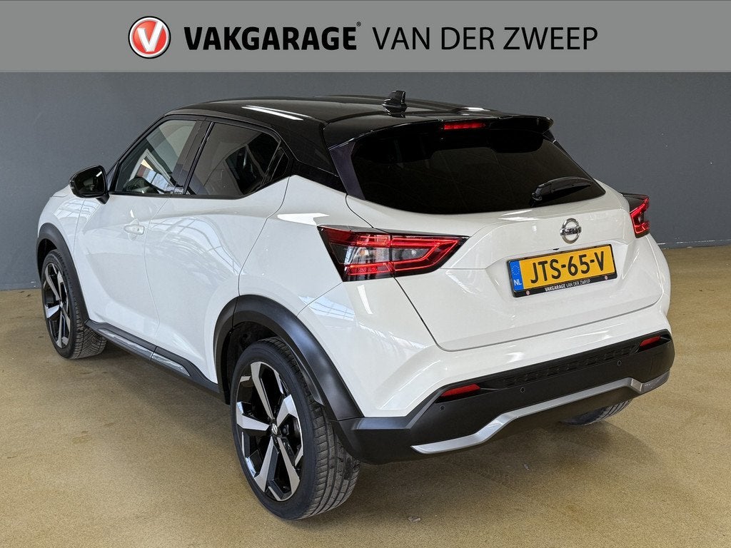Nissan Juke 1.0 DIG-T N-Design | ACC | Automaat (bj 2020), Euro 6, Wit, 1176 kg, Bedrijf