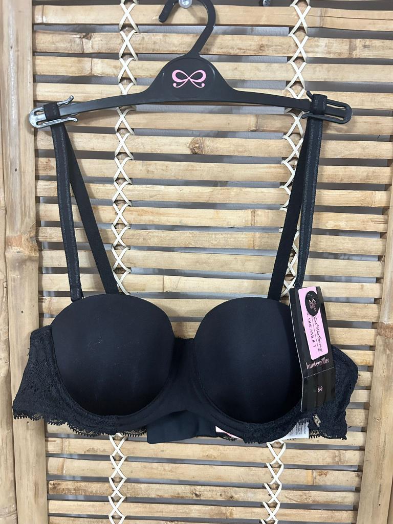 Hunkemöller Angie Pb Bh Black 70AA, Hunkemöller, Ophalen of Verzenden, Zwart, BH