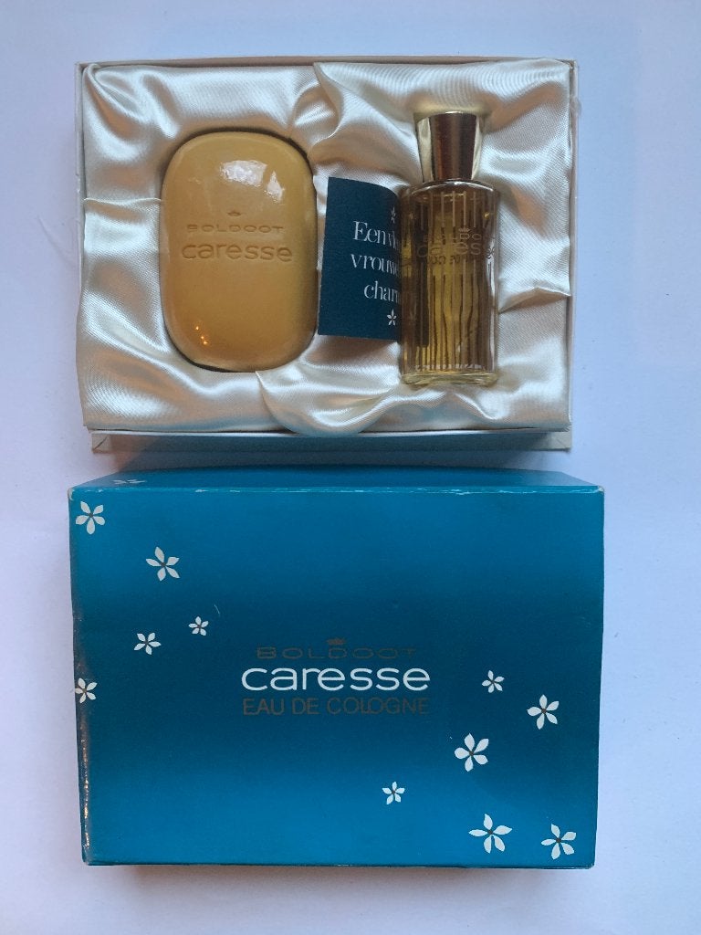 Boldoot Caresse Eau de Cologne Set - Vintage, Ophalen of Verzenden, Zo goed als nieuw, Overige typen