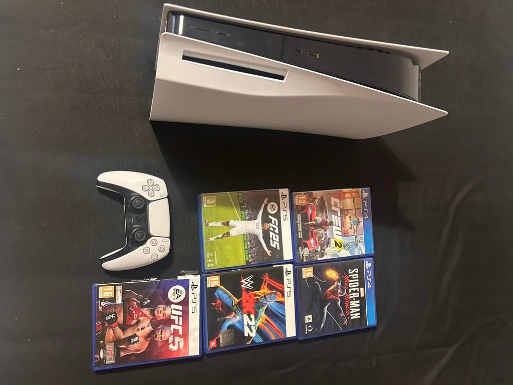 PlayStation 5 met spellen, Ophalen, Gebruikt, Playstation 5
