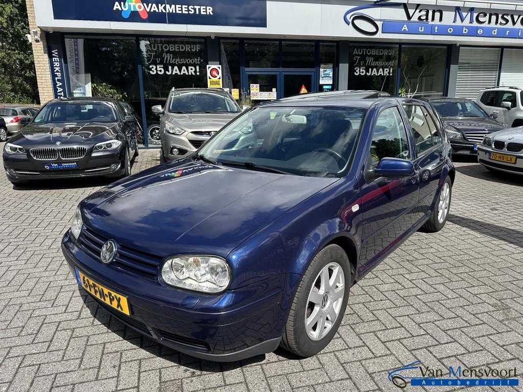 Volkswagen Golf 2.8 V6 4Motion 5drs 2eEig|NL-auto, Auto's, Gebruikt, Zwart, 700 kg, 1415 kg