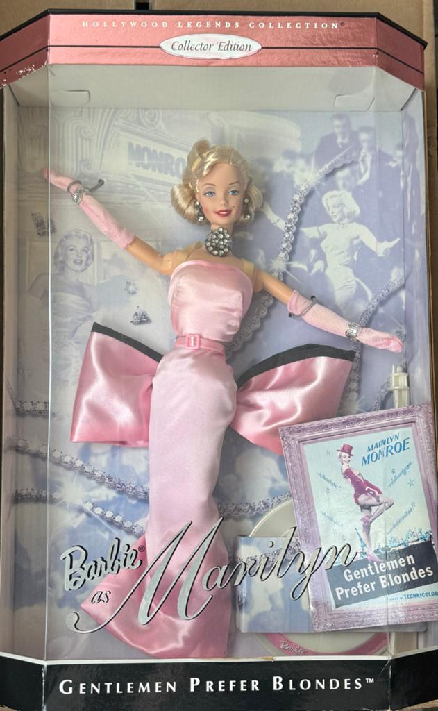 Marilyn Monroe Barbie - Gentlemen Prefer Blondes, ., Nieuw, Ophalen of Verzenden, .