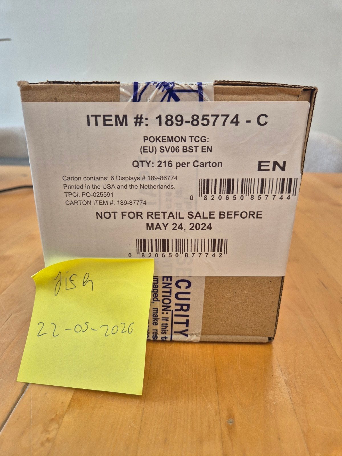 Twilight Masquerade Booster Box Case (6 BBX per case), Ophalen of Verzenden, Nieuw, Boosterbox