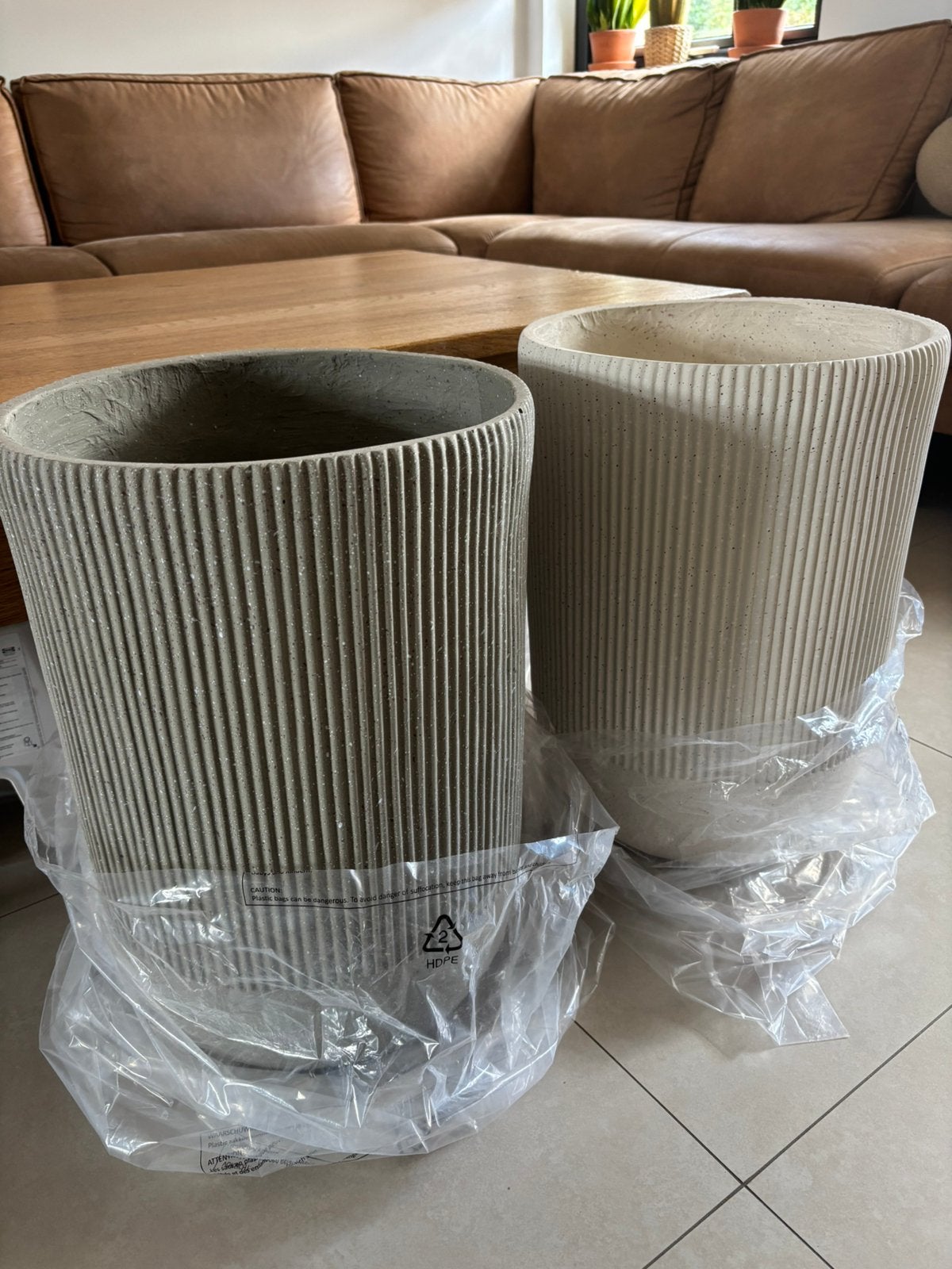 Bloempot Dijon Kwantum - Nieuw, Tuin en Terras, Bloempotten, Nieuw, Aardewerk, Binnen, 40 tot 70 cm, 25 tot 40 cm, Rond, Ophalen